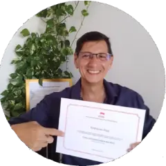 Foto mostrando tutor Raul